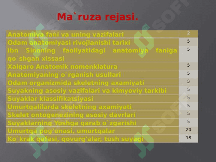Anatomiya kirish 3