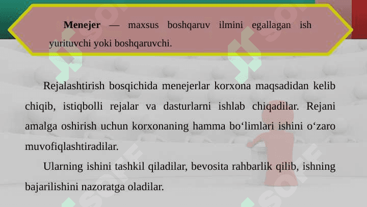 Firmani boshqarish-menejment 8