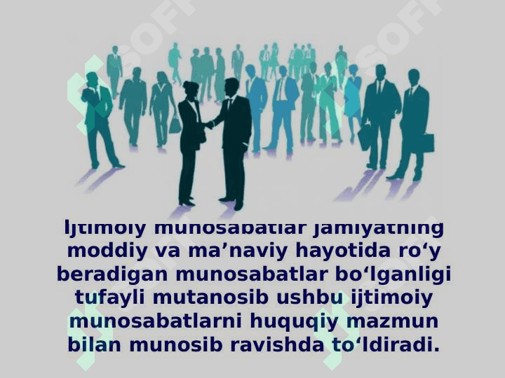 Huquqiy munosabatlar 3