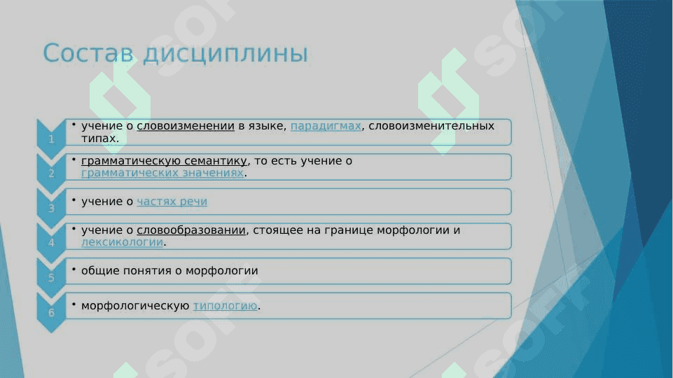 Морфология 4