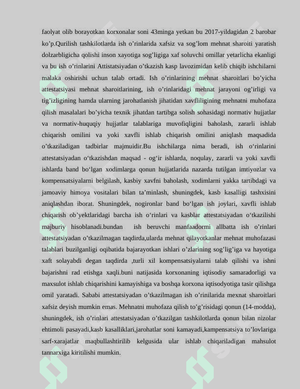 Mehnatni muhofaza qilishning zamonaviy texnika  va texnologiyalari 3