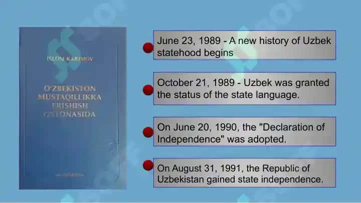 Independence of Uzbekistan 2