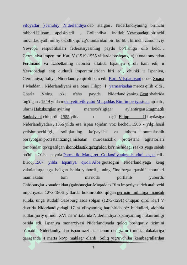 Gollandiya inqilobi 7