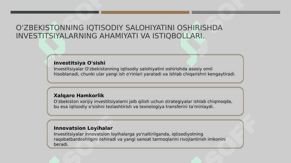 O’zbekistonning Iqtisodiy salohiyatini aniqlash 6