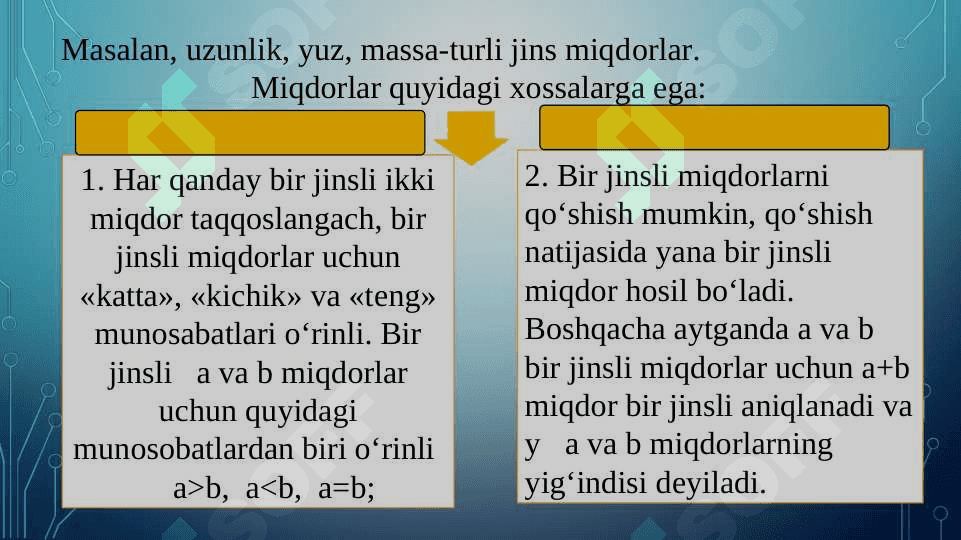 Jismning hajmi va uni oʻlchash jismning massasi va uni oʻlchash 7
