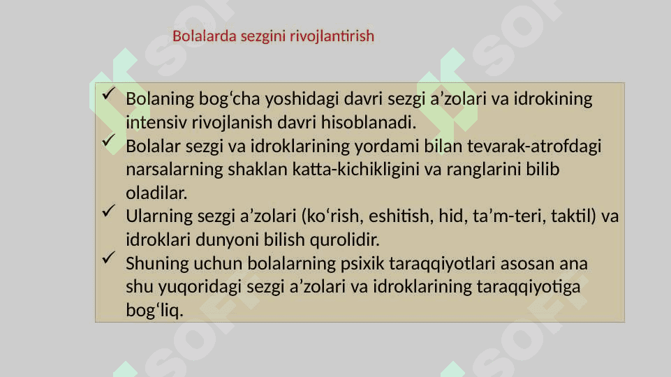 Bolalarning bilish sohasining psixodiagnostikasi 3