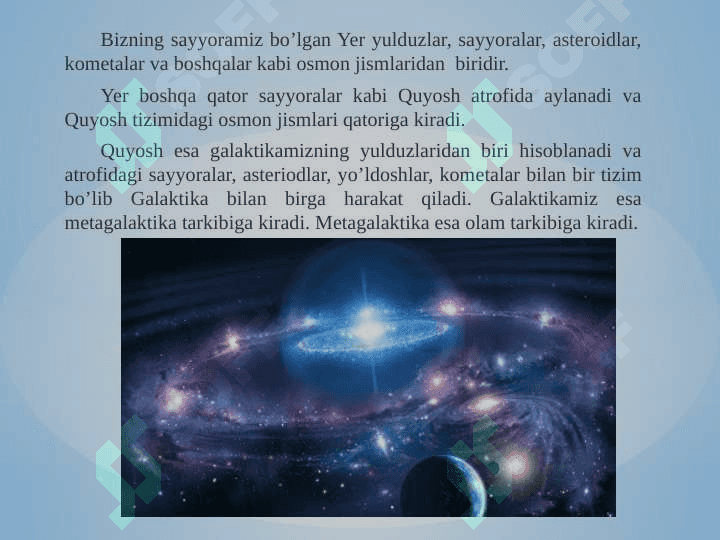 Quyosh sistemasi Yer uning shaklida harakatlari 2