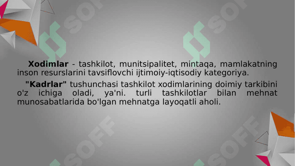 Kadrlar siyosatini tashkil etish 3