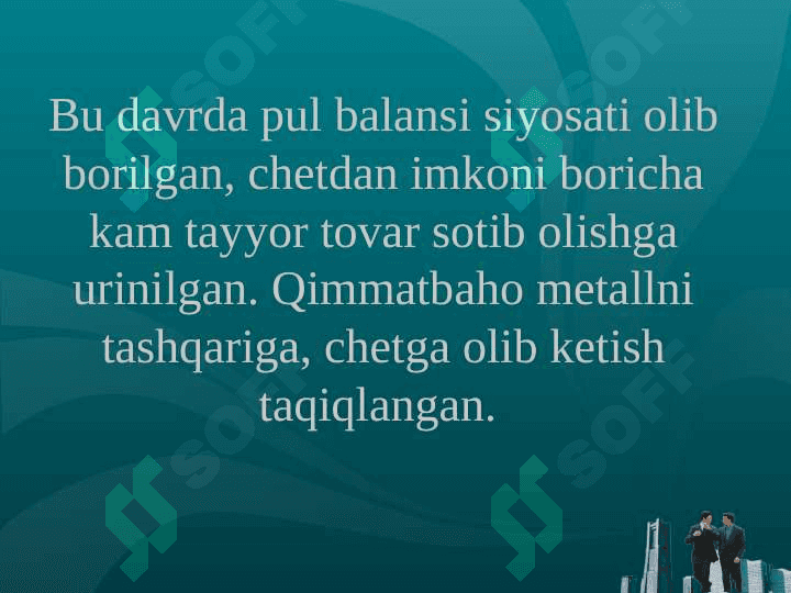 MERKANTILIZM 8