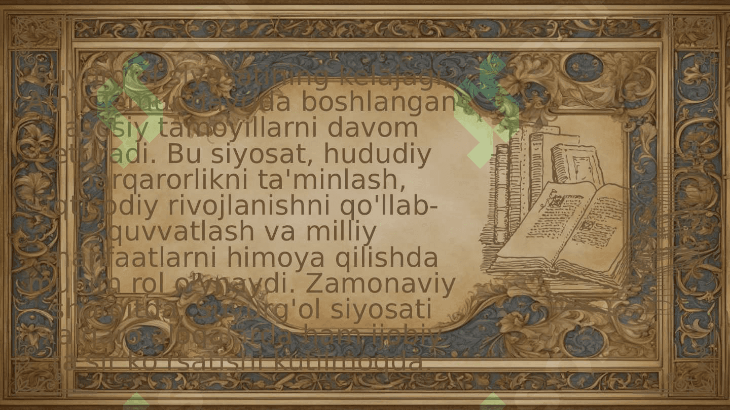Amir Temurning suyurgʻol yerlar siyosati 8
