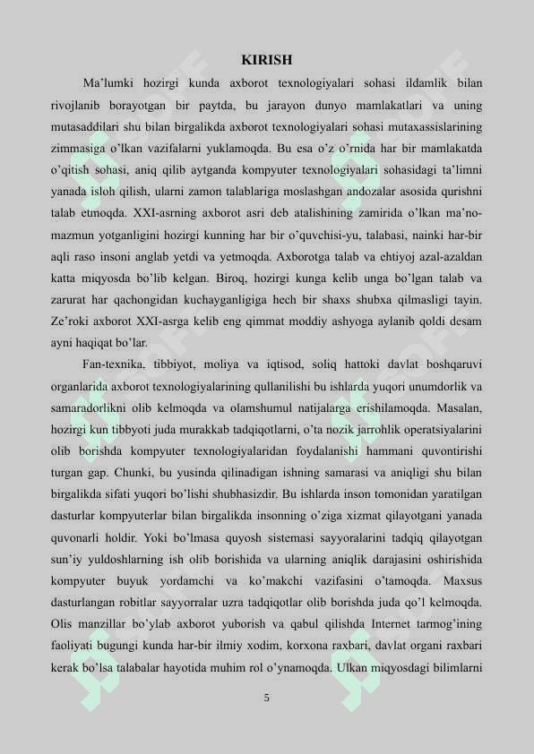 OPERATSION TIZIM TUSHUNCHASI,   KOMPYUTER TARMOQLARI ,KOMPYUTER DASTURLARI 2