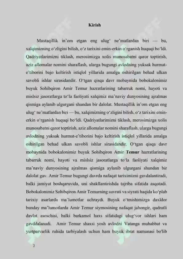 Temur Tuzuklari Tarixiy Asarining Ahamiyati 2