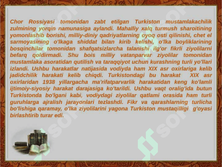 Turkistonda jadidchilik harakati va uning vazifalari 2