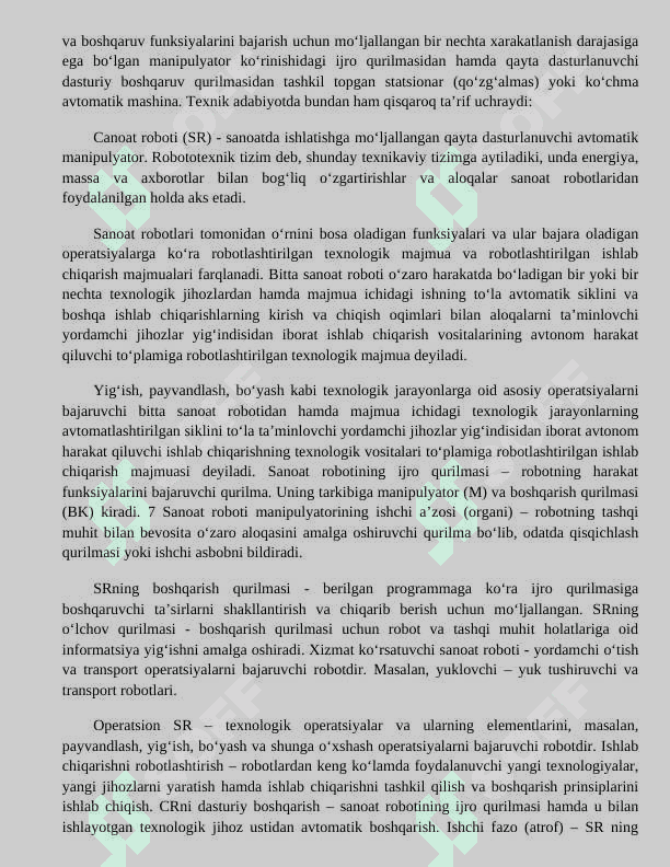 ROBOTLARNI BOSHQARISH TIZIMLARI 3