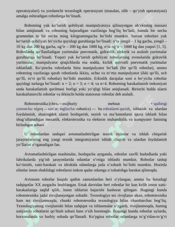 ROBOTLARNI BOSHQARISH TIZIMLARI 5