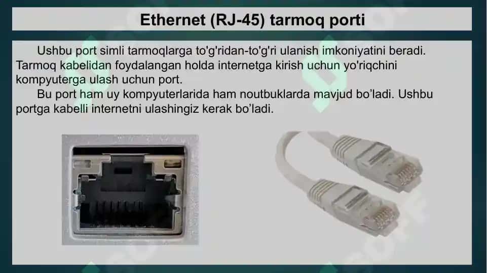Kompyuter portlari 2