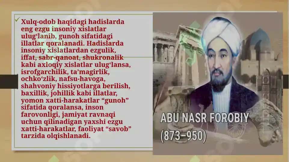 O'rta Osiyo mutafakkirlarining shaxs haqidagi psixologik qarashlari 3