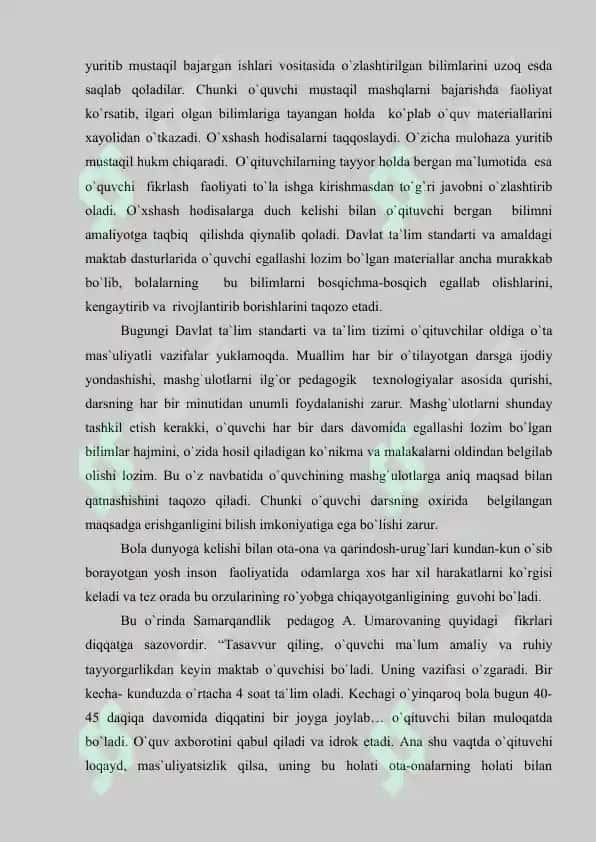 Bog’lanishli nutq va uni maktabda egallash usullari 5