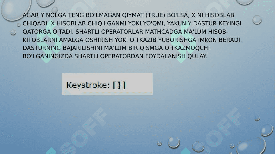Mathcad dasturlash elementlari 8