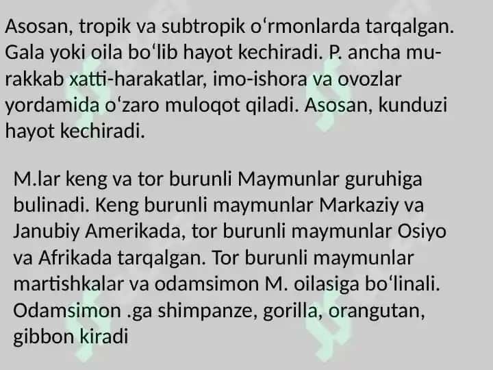 Sutemizuvchilar sinfi 7
