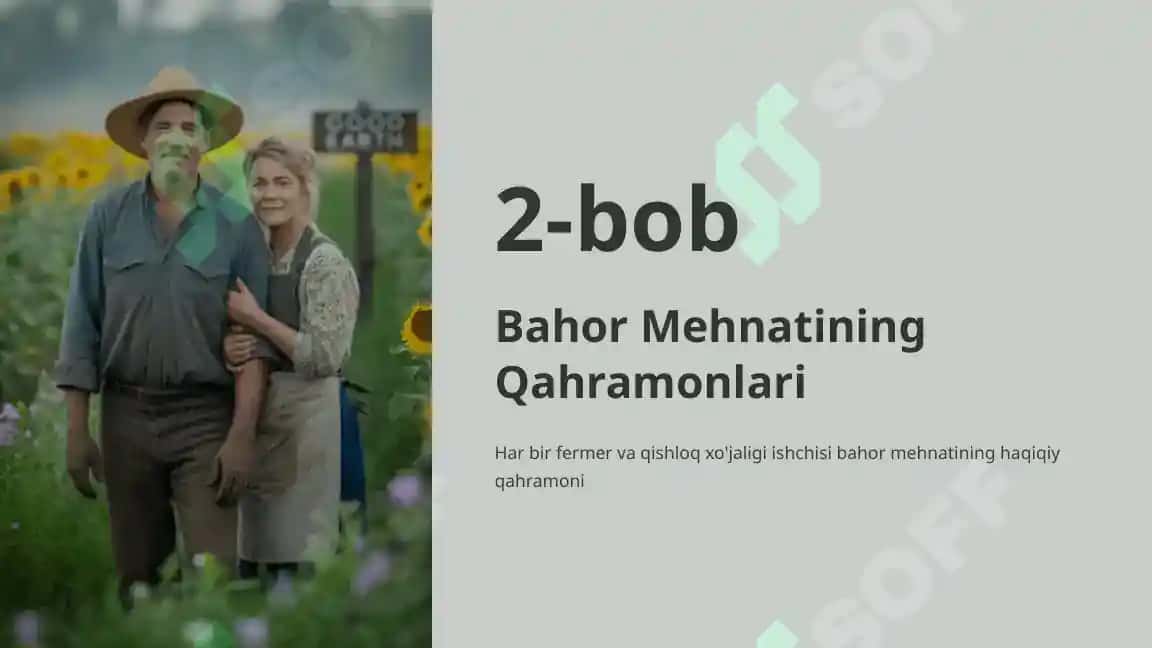 Bahor manzarasi va mehnat 7
