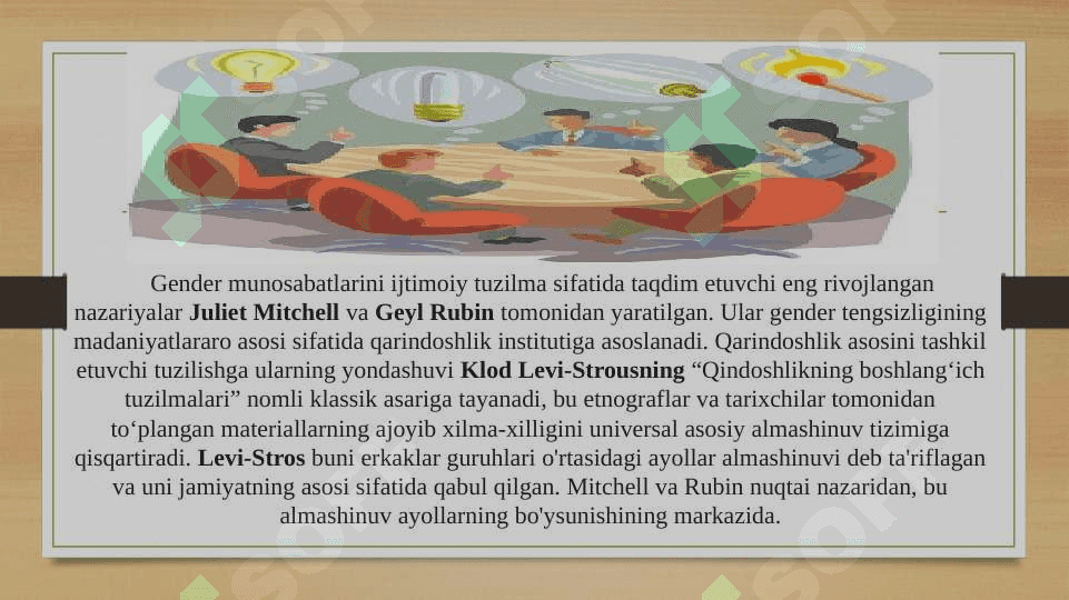 Gender strukturalash va Gender ko’plik nazariyasi 6