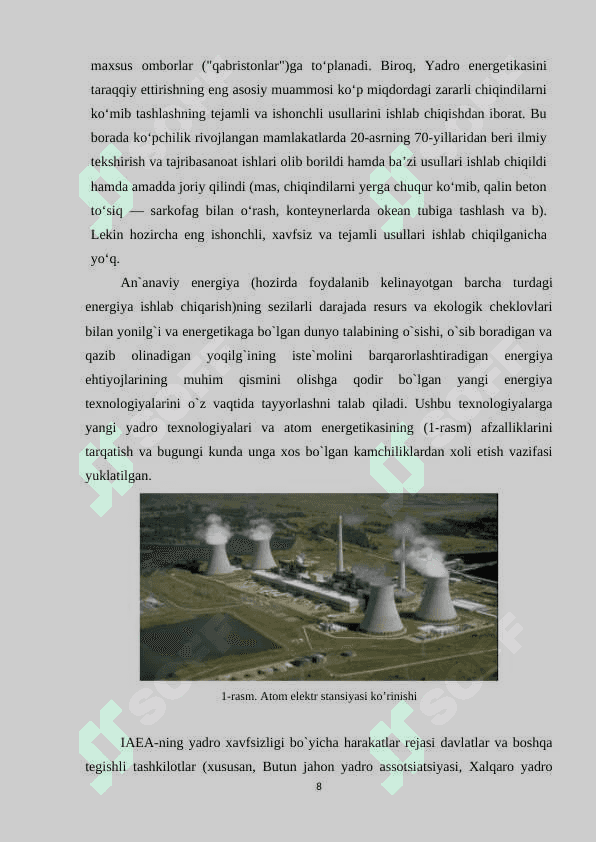 Yadro energetikasi 8