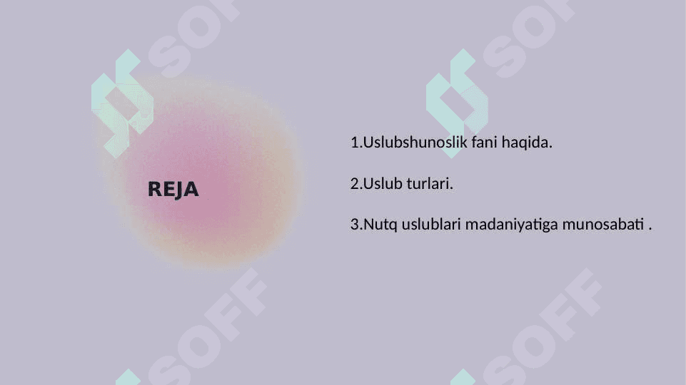 Nutqning uslubiy shakllari.  Nutq uslublari madaniyatiga munosabati 2