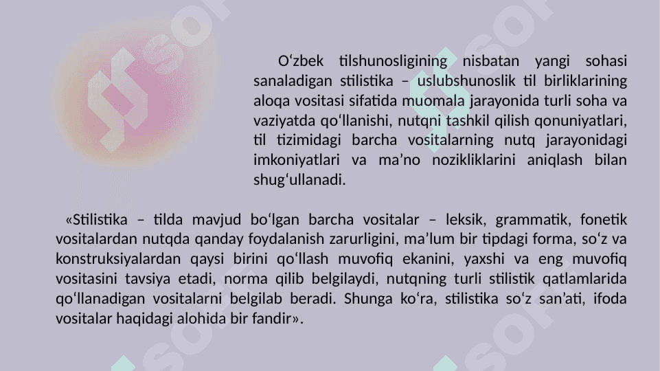 Nutqning uslubiy shakllari.  Nutq uslublari madaniyatiga munosabati 3