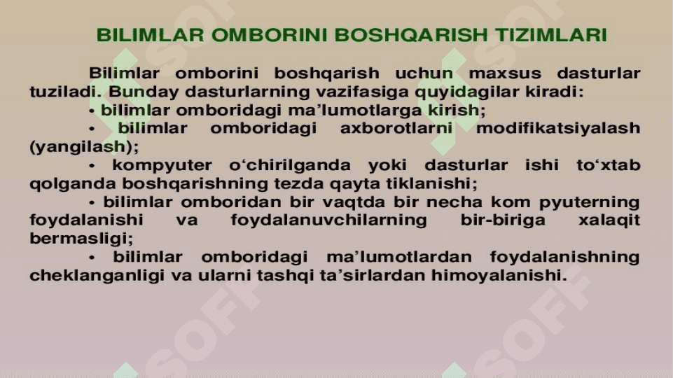 BILIMLAR OMBORIDA BILIMLARNING TUZILISHI 3