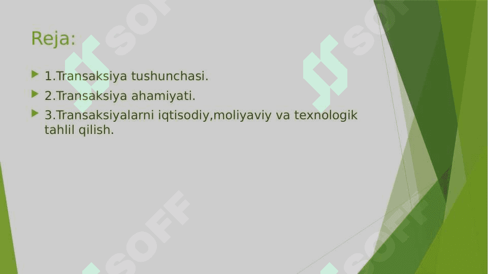 Transaksiyalar tushunchasi va ularning ahamiyati 2