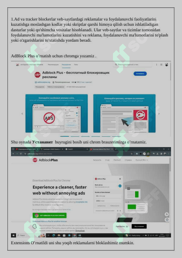 AdBlock Plus o’rnatish 2
