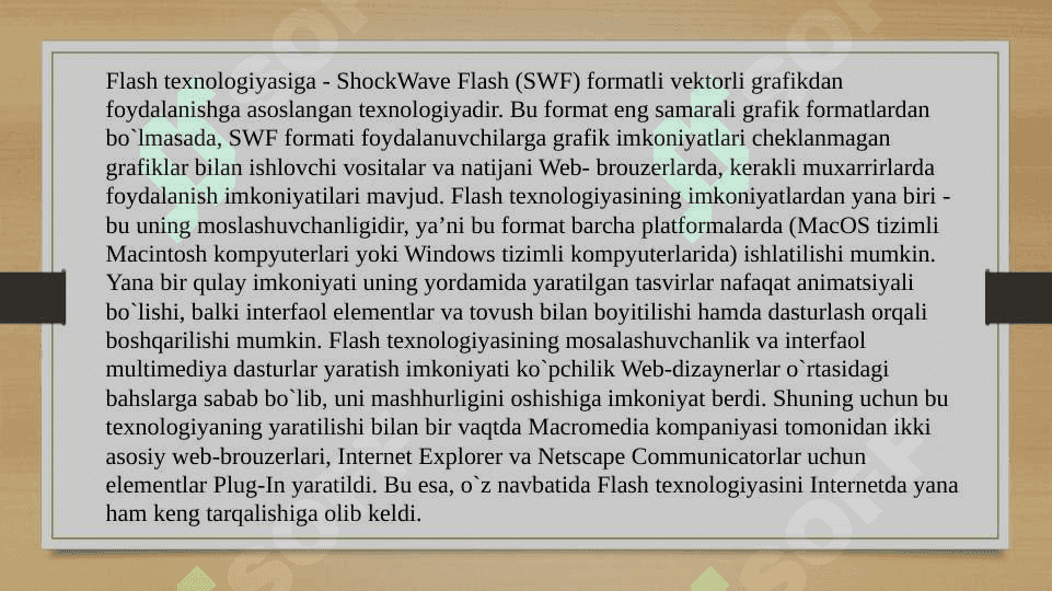 flash texnologiyasi 2