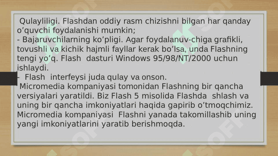 FLASH DASTURINI KOMPYUTERGA O’RNATISH 3