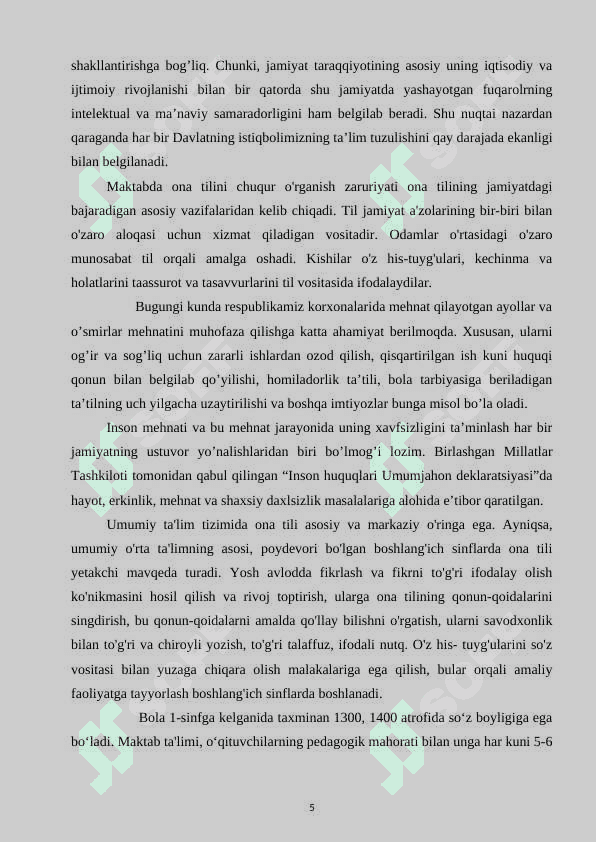 Savod oʻrgatish davrida boʻgʻin ustida ishlash 5