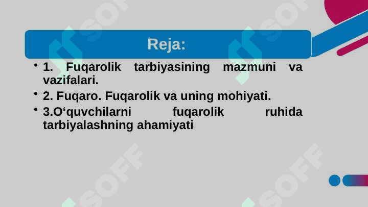FUQAROLIK TARBIYASI 2