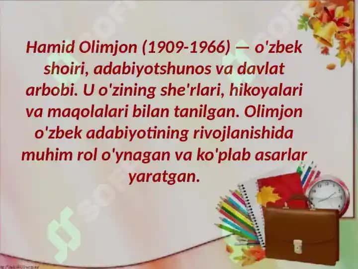 Hamid Olimjon hayoti va ijodi 4