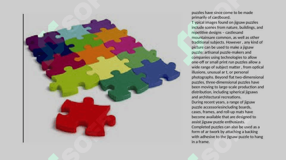 Jigsaw puzzle 3