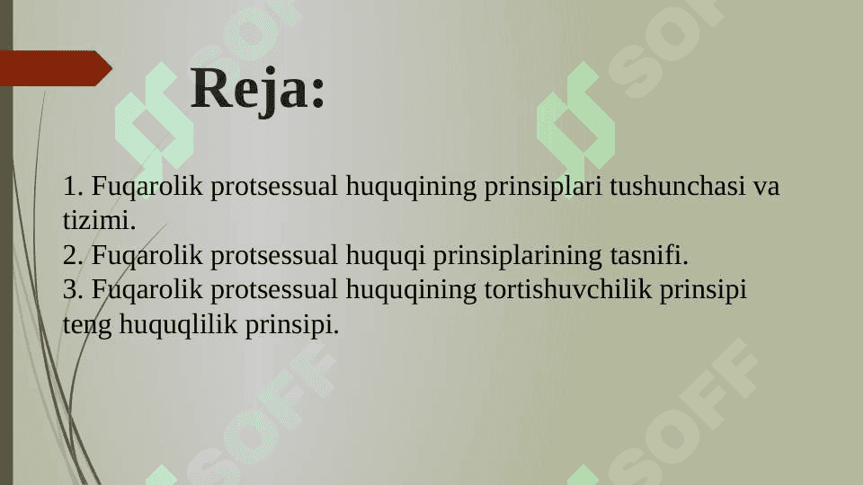 FUQAROLIK PROTSESSUAL HUQUQINING PRINSIPLARI 2