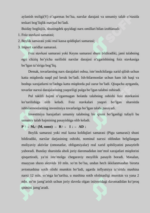 Yalpi talab - yalpi taklif modeli 4