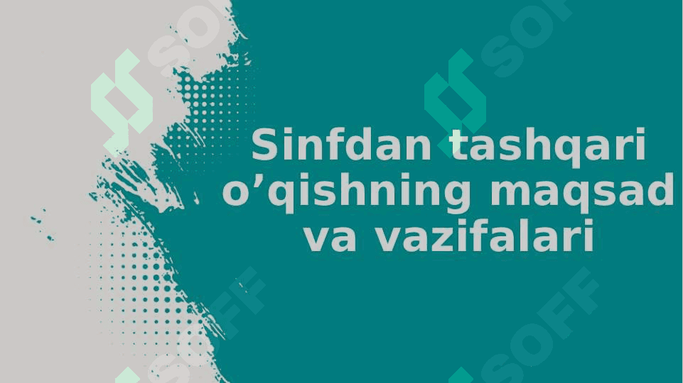Sinfdan tashqari o'qish samaradorligini oshirish usul va vositalari 3