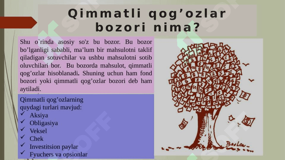 Fond bozori 3
