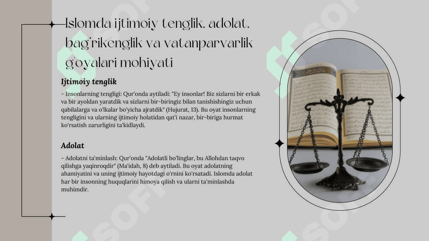 Islom qadriyatlari va ma’rifatining hozirgi davrdagi ahamiyati 2