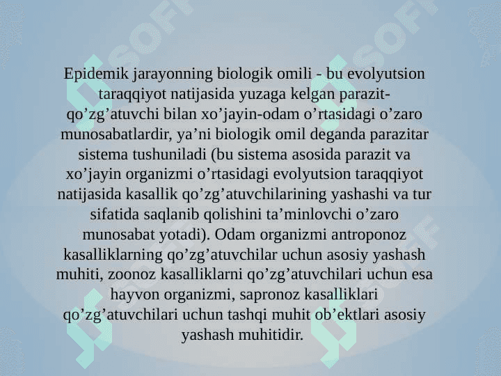 Epidemiyaga qarshi chora tadbirlar otkazishni tashkillashtirish 2