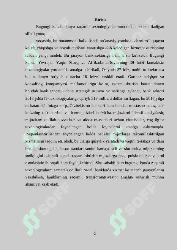 Oʻzbekistonda bank sektorini raqamlashtirish samaradorligi 3