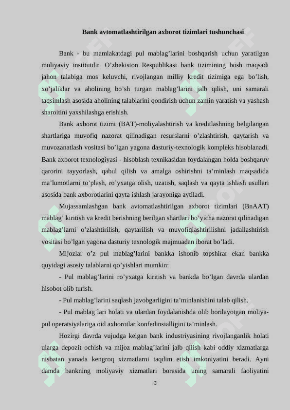 Oʻzbekistonda bank sektorini raqamlashtirish samaradorligi 4