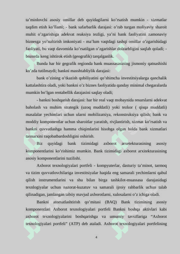 Oʻzbekistonda bank sektorini raqamlashtirish samaradorligi 5