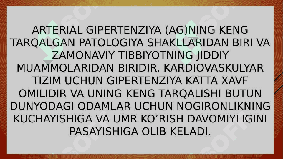 Arterial qon bosimning boshqariluvida buyraklarning roli 2