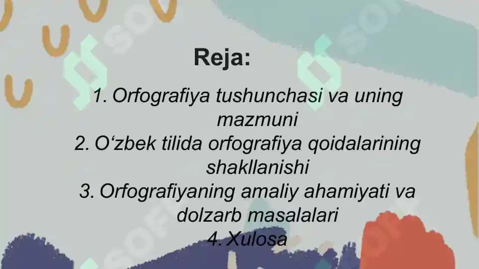 Orfografiya haqida umumiy maʼlumot 2