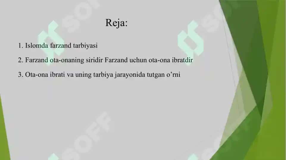 Ota-ona ibrati va uning tarbiya jarayonida tutgan o’rni 2